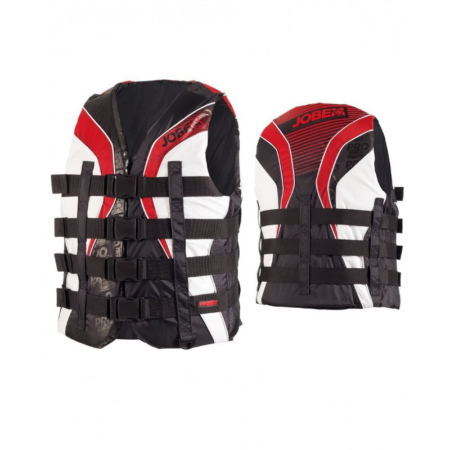 Progress 4 Buckle Vest Red