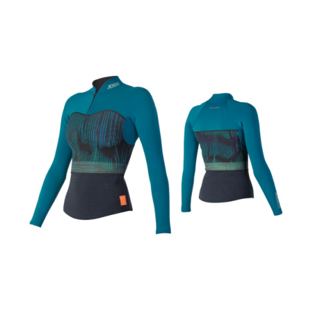 Neoprene Top 1.5 woman teal